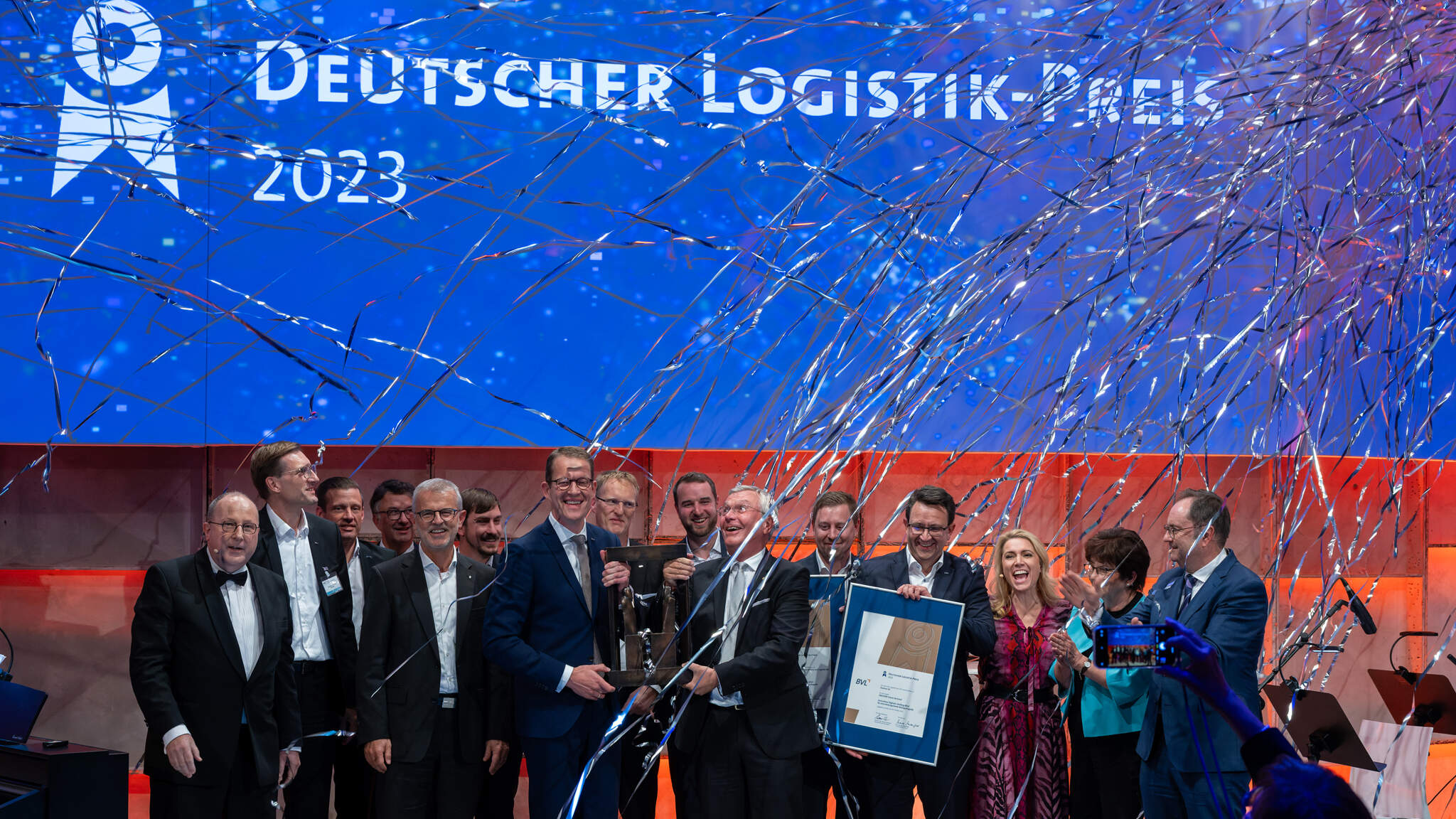 Die Innovation digitaler Zwilling @ILO wurde 2023 mit dem Deutschen Logistikpreis ausgezeichnet.